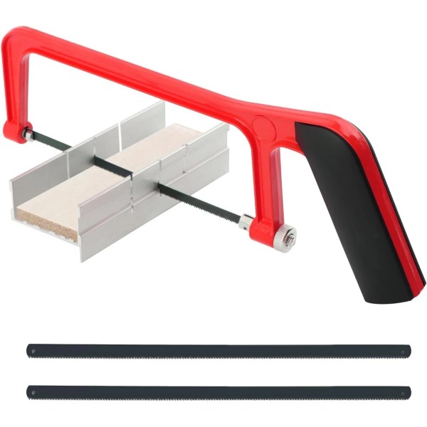NoBrand 6'' Mini Hacksaw and Mitre Block Set, Compact Hand