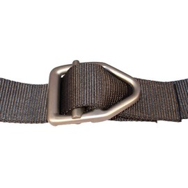 Bison Designs 38mm wide Light Duty Belt with Gunmetal Buckle (Graphite, 46-Inch Maximum Waist/X-Large)