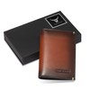 Slim Leather Credit Card Holder 4cc for Men & Women,