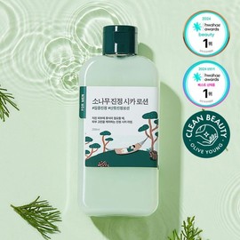 brand Sensitive soothing/reconciliation round wrap for men pine tree soothing cica lotion 200ml / 민감진정/화해 라운드랩 포 맨 소나무 진정 시카 로션 200ml