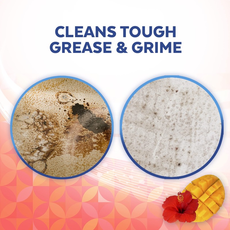 Lysol All-Purpose Cleaner, Mango & Hibiscus Scent, 32oz (Pack of