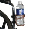 Sammons Preston Wheelchair Beverage Holder, 2-1/2"-3" in Diameter, Black, Easily
