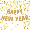 QYCX New Year Banner New Year Party Decorations Happy New