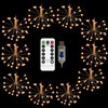 Dreamworth 10 Pcs Total 200 LED Firework Copper Wire Lights,