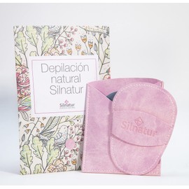 Silnatur Hair Removal Mitt | Pink | Includes 12 Refill Discs | Silnature | Healthy, Simple and Painless