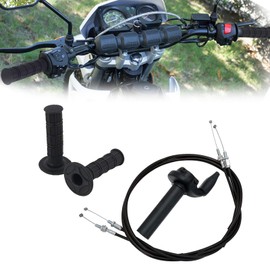 Motorcycle Throttle Tube With Throttle Cable Grips For YZ250F 426F 450F/ WR250F 426F 450F/ CRF150R 150RB 250R 250X 450R 450X/ KX250F 450F/ KLX450F RMZ250 450/ 250SX-F 250XCW 05+/ 450SXF 520 SXF 03+