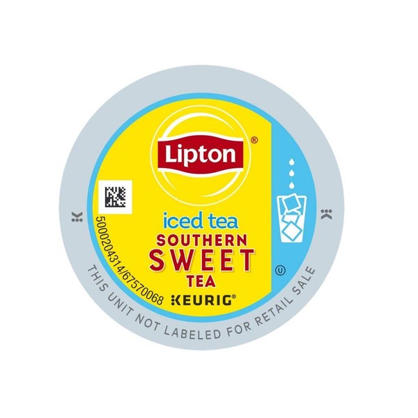 Lipton Southern Sweet Tea K-Cup Portion Pack for Keurig Brewers, 88 Count