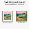 Homeforia 16x16 Mortise & Tenon Oak Picture Frame, High End
