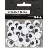Googly Eyes, D: 14 mm, not sticky, 30 pcs