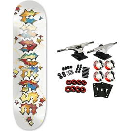 Umaverse Skateboard Complete Sketchbook 8.38" x 32"