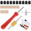 33Pcs Tire Valve Stem Puller Tools Set - with Tyre