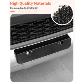 Summleaf License Plate Holder Front License Plate Frame Compatible with 2014-2025 Toyota 4Runner Universal US Black ABS Bumper License Plate Bracket Mount Accessories(Applicable to SR5/TRD Pro)