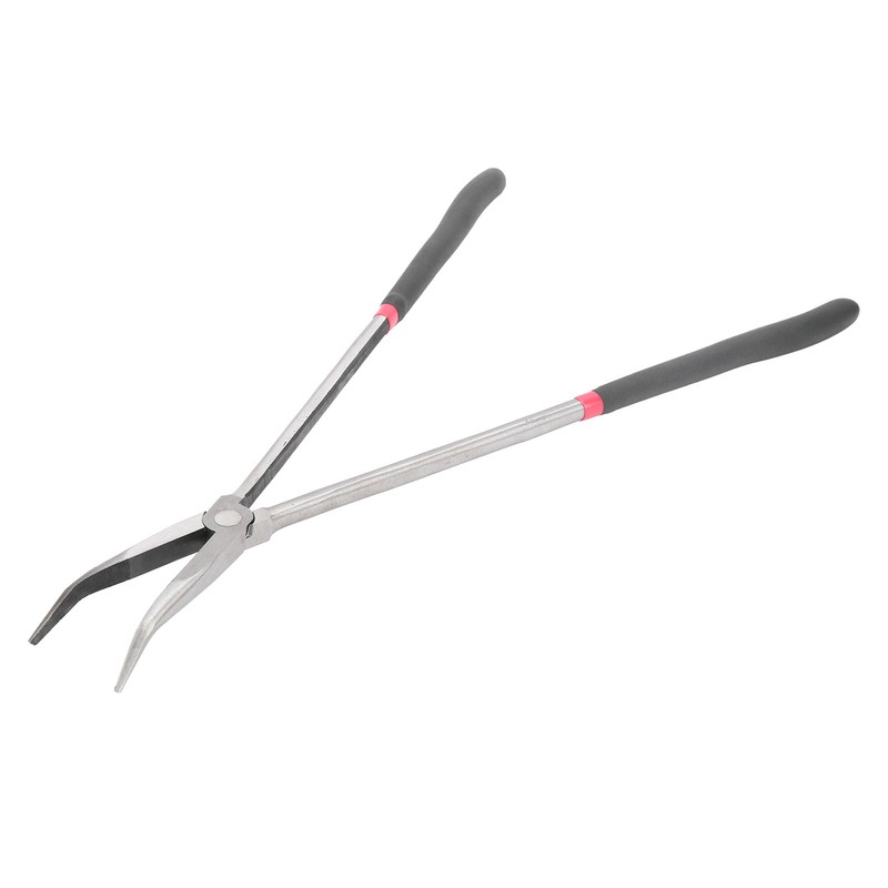 45 Degree Curved Nose Pliers with Long Handle Steel Pliers