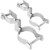 2 Pack Adjustable Gate Hinges for 1-3/8" & 2-3/8" Pipe