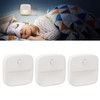 3PCS Plug in Night Light Motion Sensor Dusk to Dawn