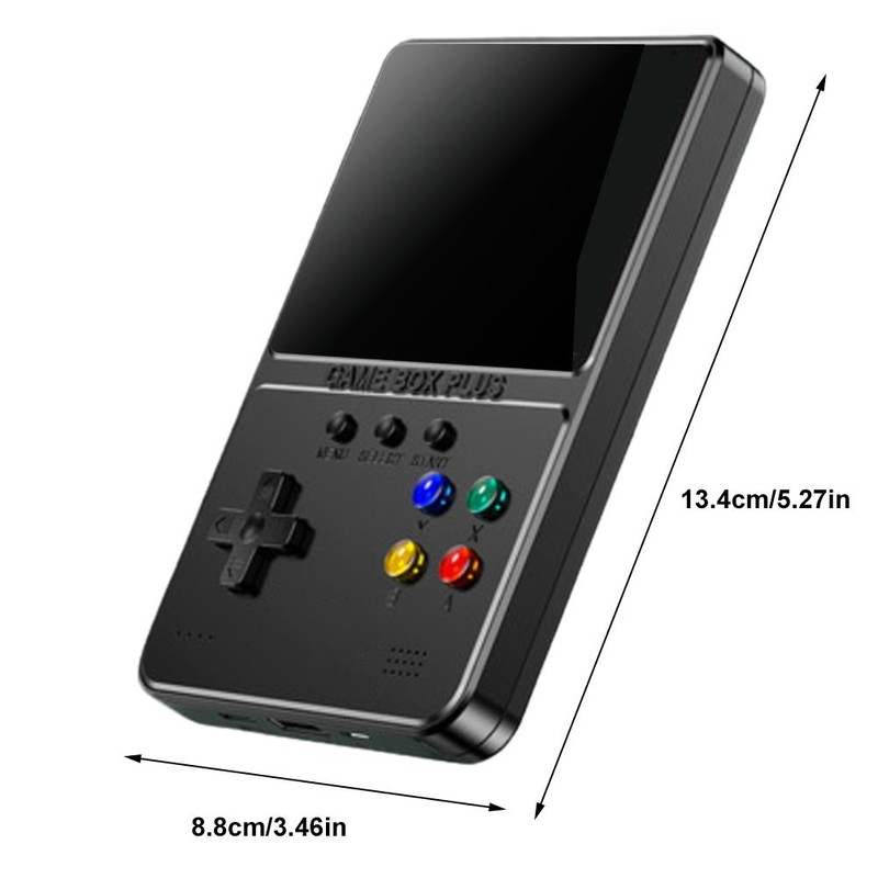 Handheld Game Console Portable Rechargeable Retro Video Game Console Support