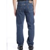 Wrangler Men's The Rugged Relaxed Fit Jeans, Medium Stone, 36X30