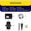 Simple Deluxe 6" Inline Booster Duct Fan 275 CFM with
