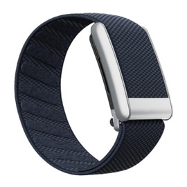 AR LABS Whoop 5.0 Compatible ONE & PEAK SuperKnit Band | Ultra-Soft Microfilament Weave | Stainless-Steel Hardware (Midnight Navy)