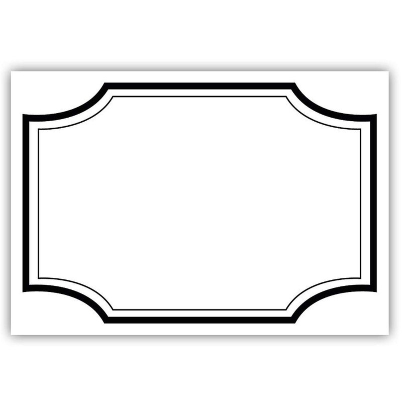 60 x Mix Apothecary Bottle Labels, Kosmetex Stickers for Bottles,