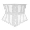 Naveed Women's Underbust Corset Waist Trainer Mesh Corset Mesh Corset