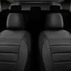 CAR PASS Faux Leather Car Seat Covers Front Seats Only,