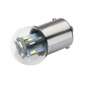 Aero-Lites #89#67#1155 Premium LED Miniature Bulb Direct Replacement | Voltage: 12V AC/DC | Bulb Base: BA15S | Replacement for #67, 69, 89, 9421777, 98, 1247, 441067-1, 97, 6 (1-Pack; Natural White)