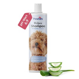 Pawlie's Puppy Shampoo Sensitive - Tear-free Formula | Safe & Natural Dog Shampoo for Puppies and Sensitive Dogs of All Breeds | Fragrance-Free, pH Neutral (pH 7) Skin & Coat Care