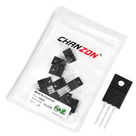 Chanzon 10pcs 10N60 TO-220F Sic Mosfet MOS N-Channel Transistor n-fet 10A