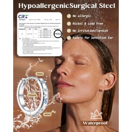 YADOCA 925 Sterling Silver Hoops Earrings for Women Girls Lightweight Silver Earrings for Women Hypoallergenic Hoop Huggie Earring, Butterfly