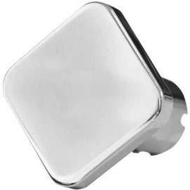 Technical Precision Replacement for Freightliner M2 Business Class Year 2009 Chrome-Plated Aluminum Square KNOB Logo