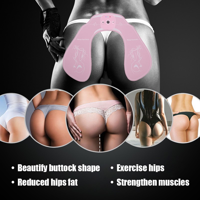 Wireless EMS Hip Trainer Remote Control Smart Buttock Lifting Massage