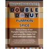 Double Donut Pumpkin Spice Hot Chocolate Mix Packets, Flavored Pumpkin