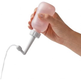 LoveSteady- Botella perineal – Bidé portátil invertido con diseño suave y libre de BPA – Botella perineal posparto para la recuperación vaginal y por cesárea – Artículos esenciales para el parto, tant