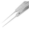 Healeved Meibomian Gland Expressor Angled Pointed Tweezers Metal for Eye