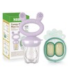 Haakaa Baby Fruit Food Feeder & Mini Freezable Tray Combo
