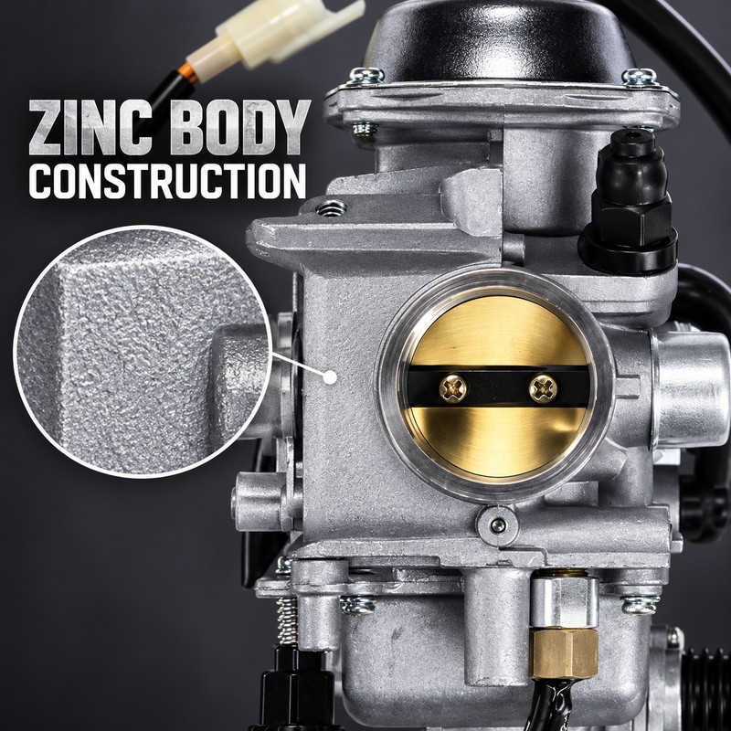 Carburetor with Heater for Honda FourTrax 300, Rancher 350 and