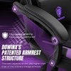 Dowinx Gaming Chair with Pocket Spring Cushion,Breathable PU Leather Computer