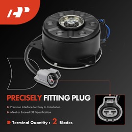 A-Premium Radiator Fan Motor Compatible with Toyota RAV4 2016-2018 & Lexus NX300h 2015-2021, 2.5L