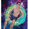 POZA Inflatable Alien Pool Float Tube - Heavy Duty Vinyl