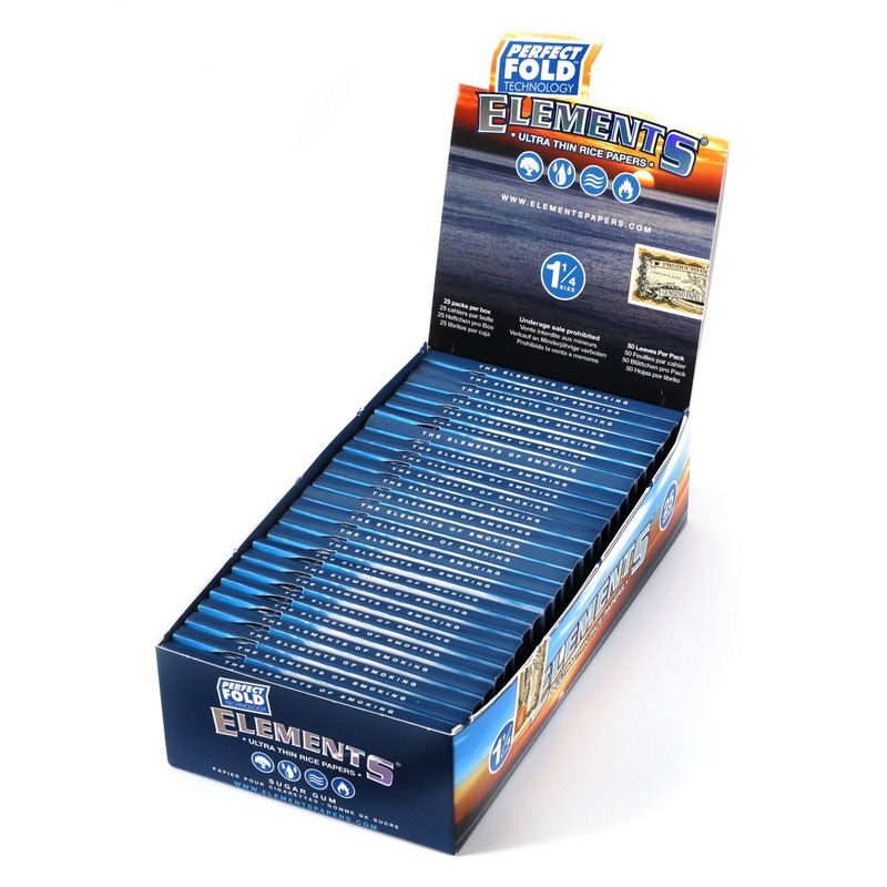 Elements Perfect Fold Ultra Thin Rice Papers (1.25) 50 Leaves