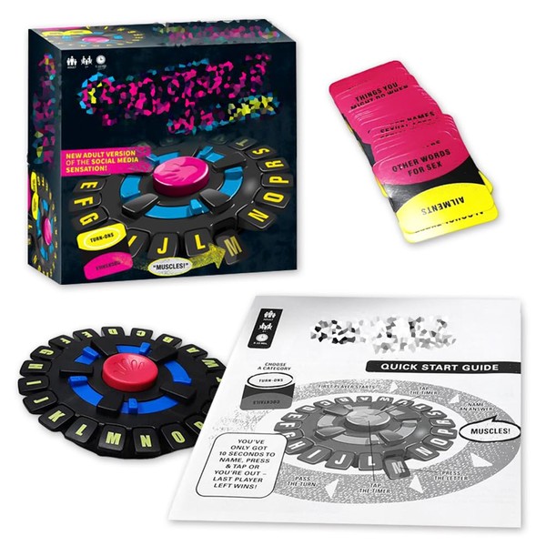 ZPSOSPZ Word Game,Think Game,Fast-Paced Family Board Game,The Thinking Letter Pressing