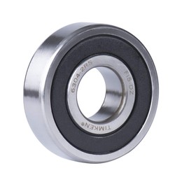 4PACK TIMKEN 6304-2RS Double Rubber Seal Bearings 20x52x15mm, Pre-Lubricated and Stable Performance and Cost Effective, Deep Groove Ball Bearings