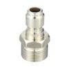 Hihaha Pressure Washer Coupler/Outer Male Washer Gun Adapter Universal for