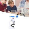 Children Monocular Microscope 1200X Magnification Science Kits Educational Accessory L