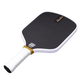 Baden Perfection 3K Pickleball Paddle, USAPA Approved, Multi-Directional 3K Carbon Fiber Weave Face for Torsional Stability, P4X Polypropylene Honeycomb Core for Strength & Durability,Black