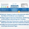Organic Sodium Bicarbonate Alkaline Capsules - Boosts Kidney Health, Neutralizes