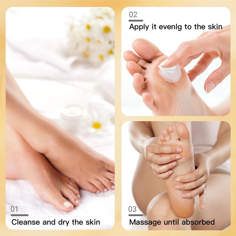 Foot Cream – Honey & Vitamin E Moisturizer, Cracked Heel