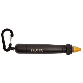 Trustic - Lumber Keel Crayon Holder for 1/2" Round or Hexagonal Crayons, Industrial Heavy Duty Construction Carpenter Metal Holder (Black)