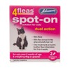 JOHNSONS 4FLEAS CAT - DUEL ACTION SPOT ON - +8